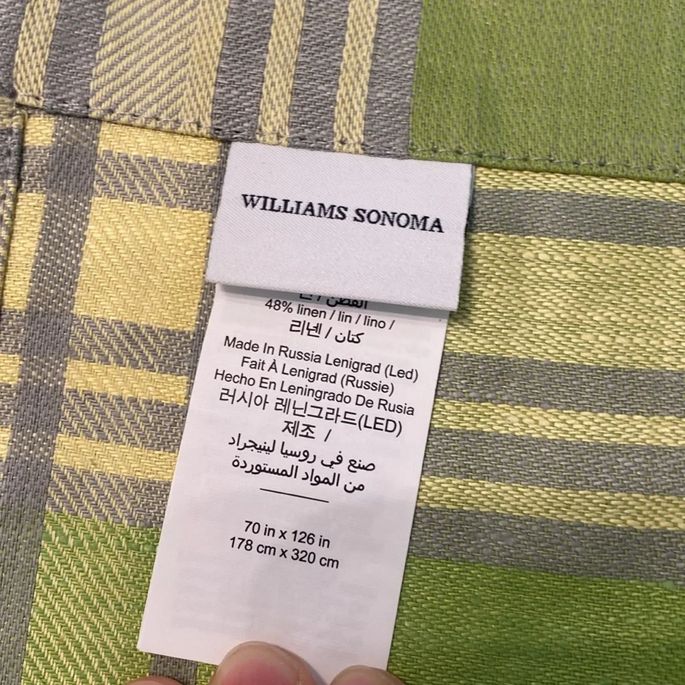 Williams Sonoma Porto Tablecloth
